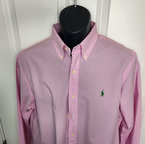 Polo Ralph Lauren Classic Fit Button-Up Shirt Sz L - Picture 3 of 9